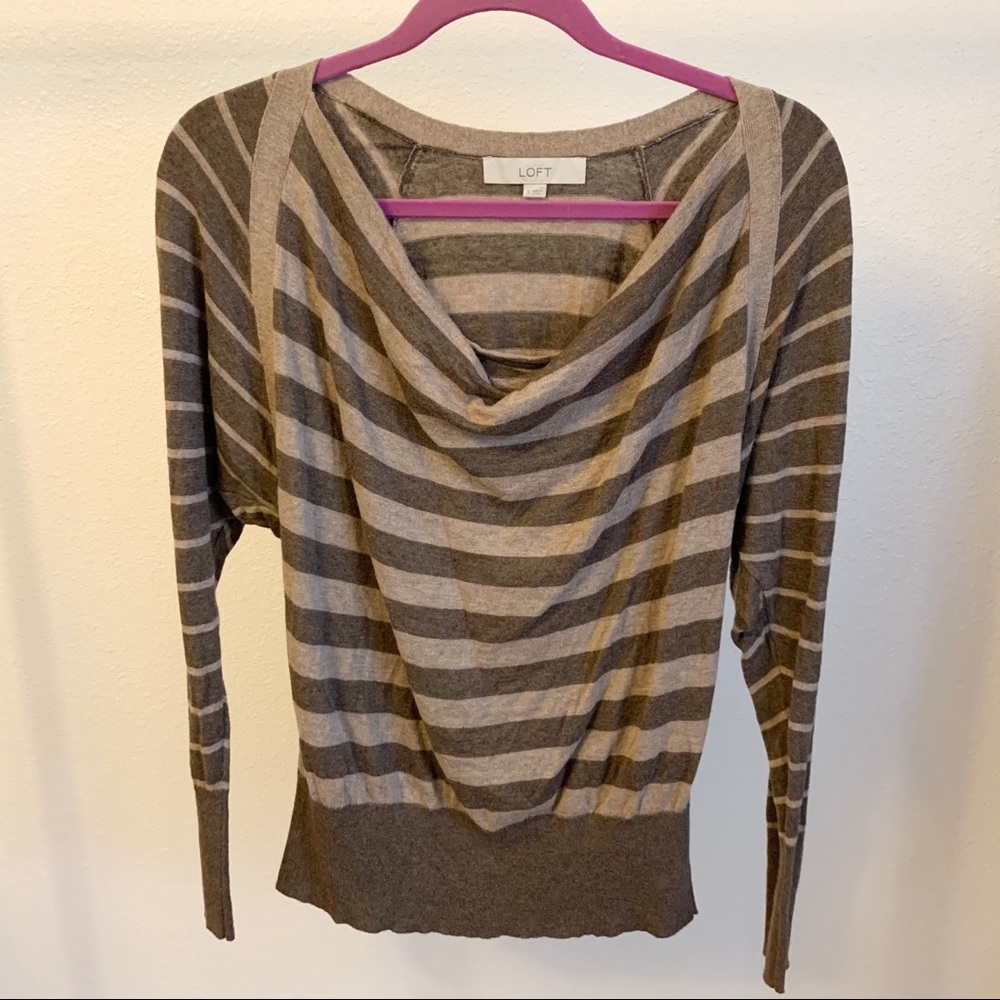LOFT Cowl Neck Sweater